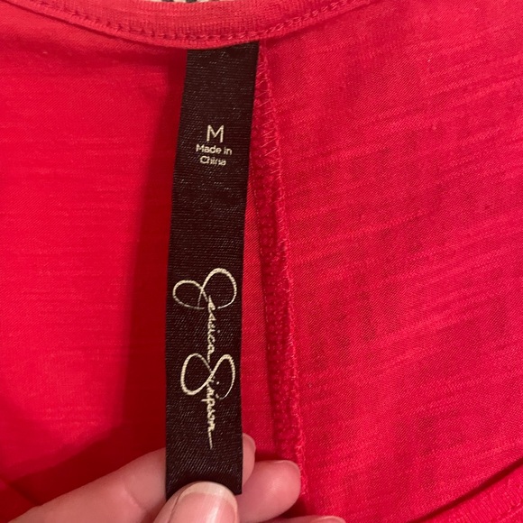 Jessica Simpson size medium hot pink tank - Picture 2 of 2